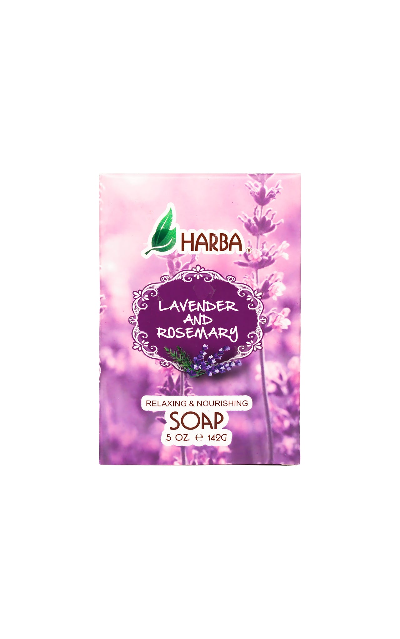 HARBA BAR SOAP WITH LAVENDER & ROSEMARY