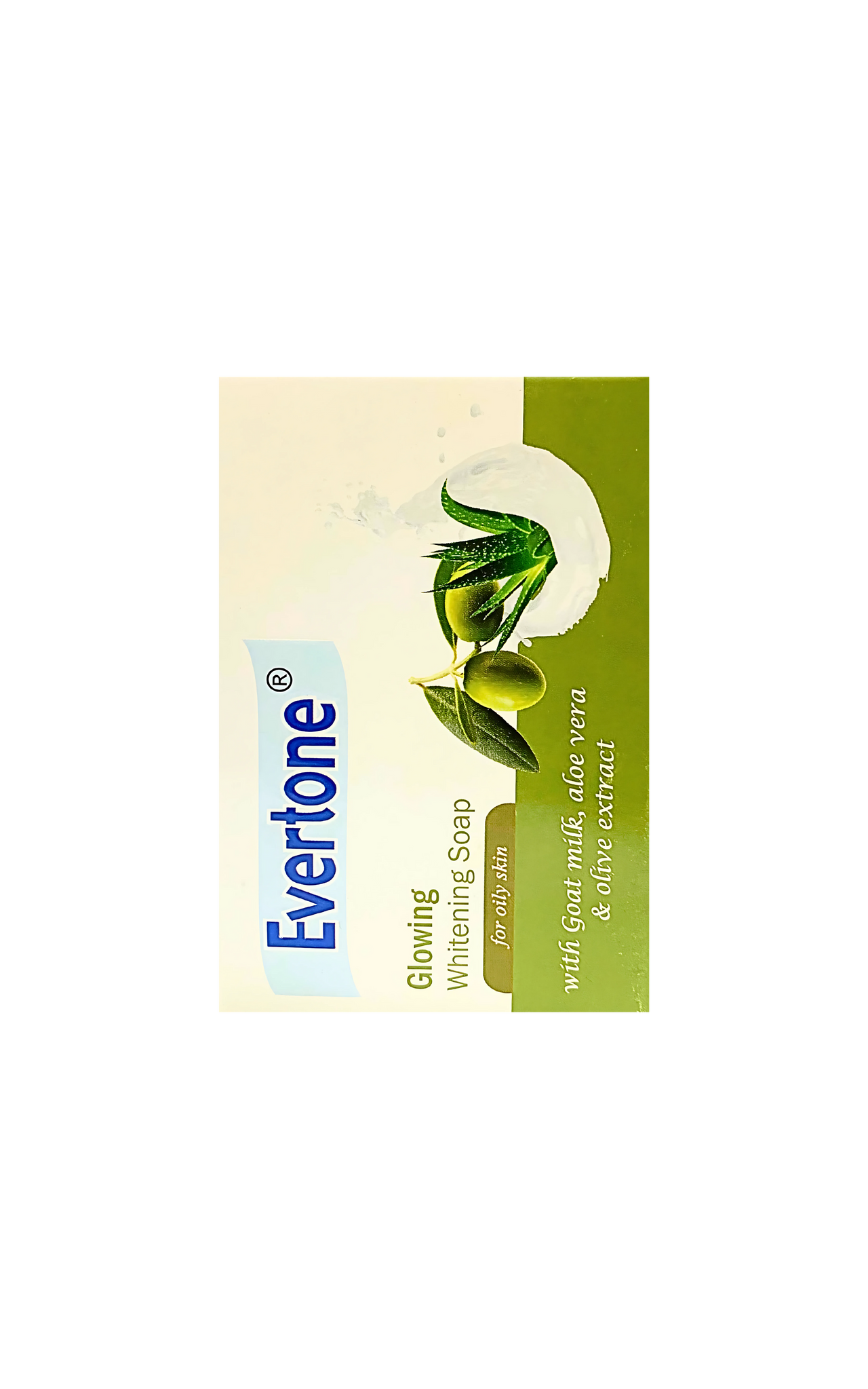 Glowing Whitening Soap With Goat Milk, Aloe Vera & Olive Extract (For Oily Skin) 3.88 OZ e 110g