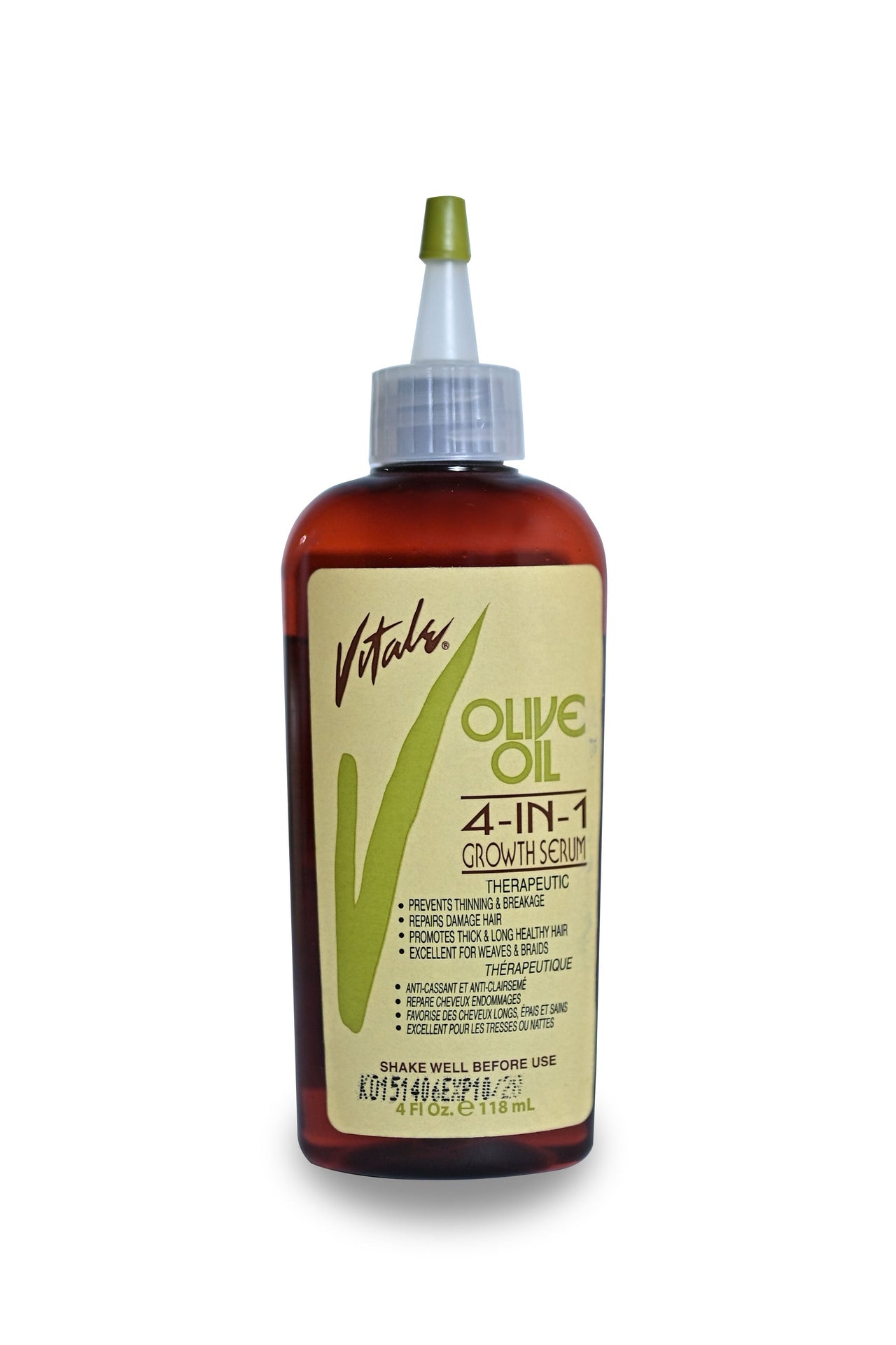 Vitale Olive Oil 4 in 1 Growth Serum 118ml