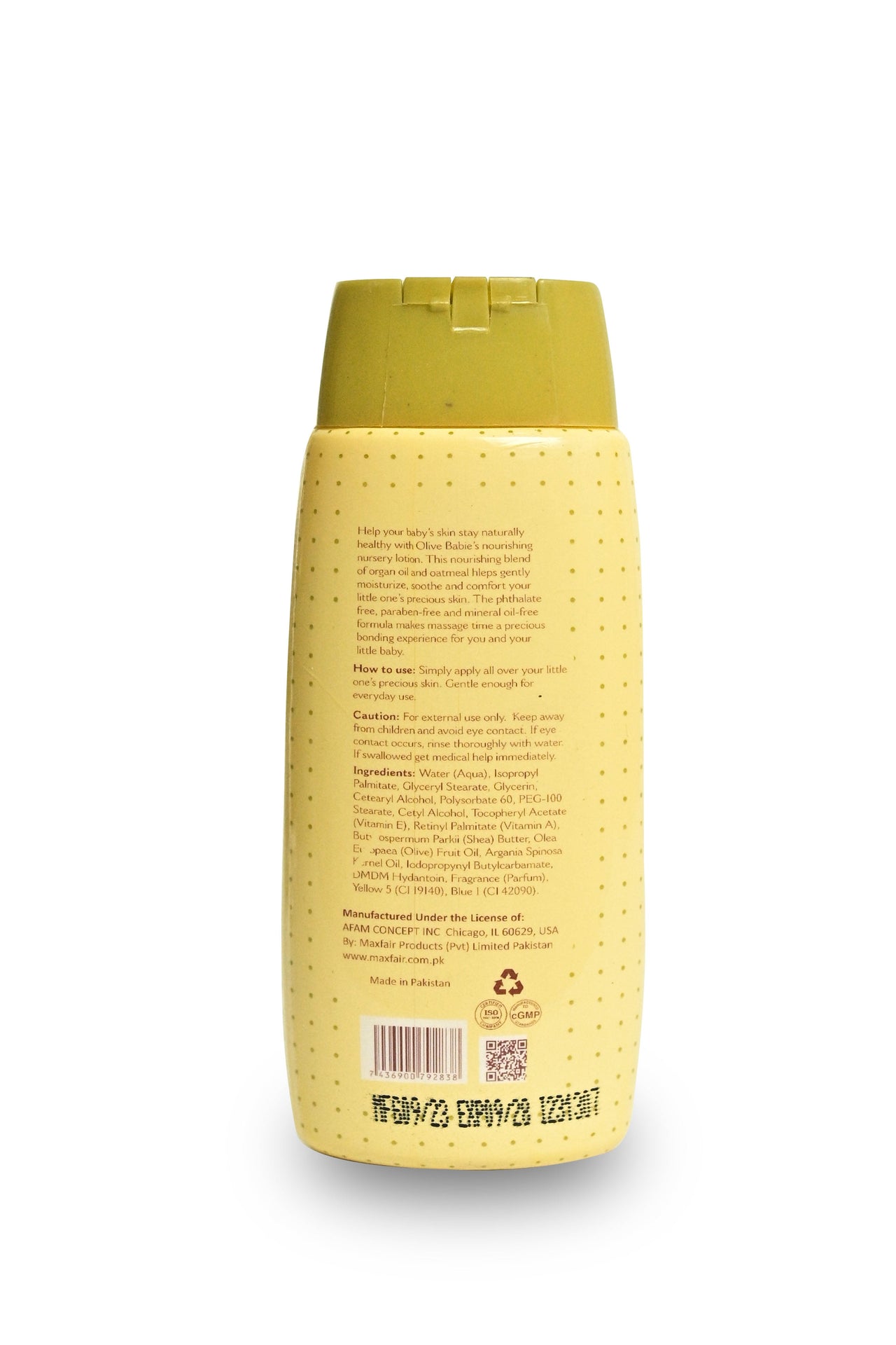 Olive Babies Nourishing Nursery Baby Lotion