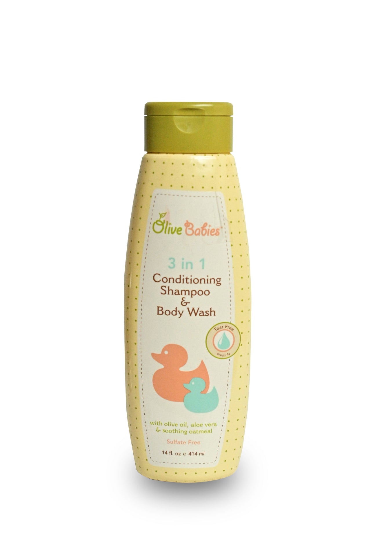 Olive Babies 3 In 1 Conditioning Shampoo & Body Wash