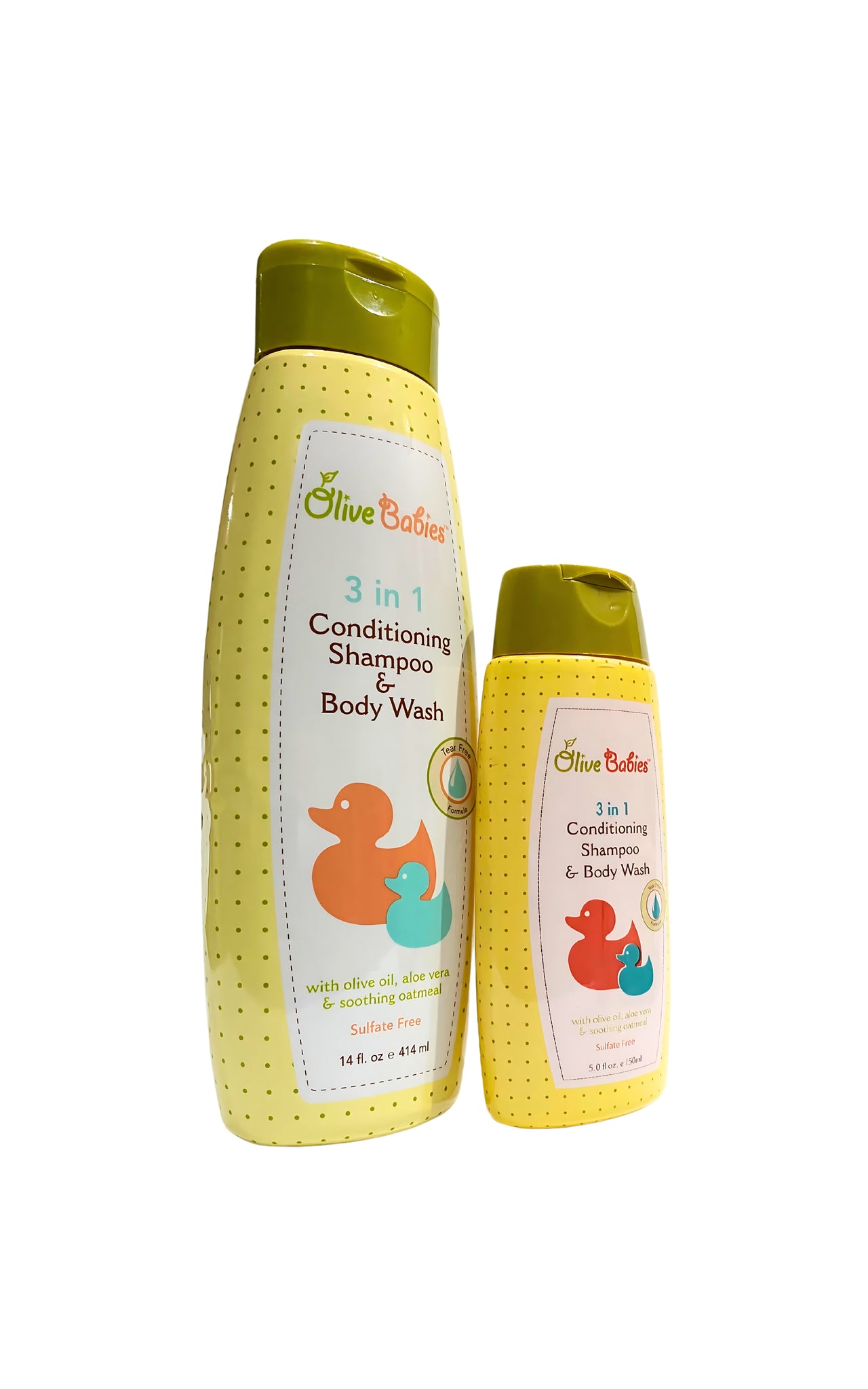 Olive Babies 3 In 1 Conditioning Shampoo & Body Wash