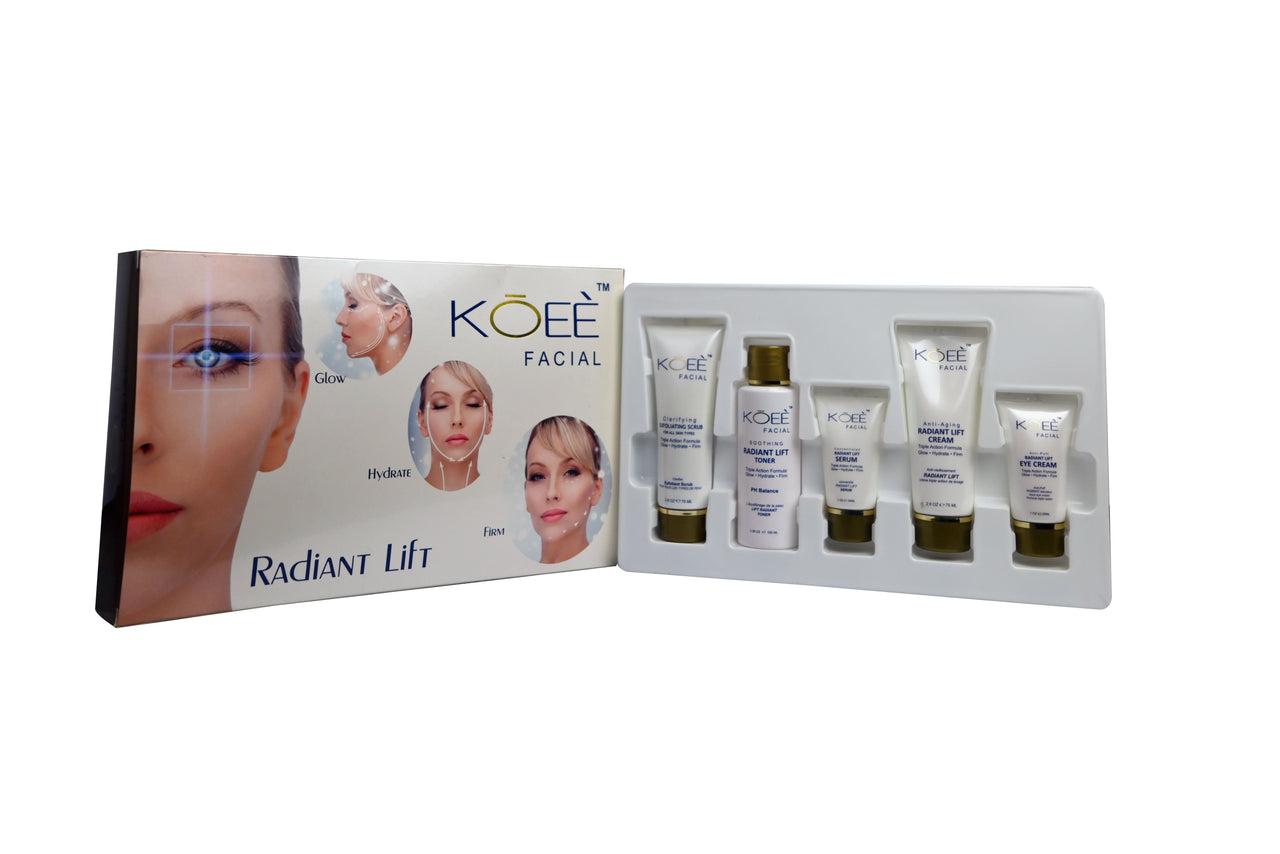 Koee Complete Radiance Facial Kit - Triple Action Skincare