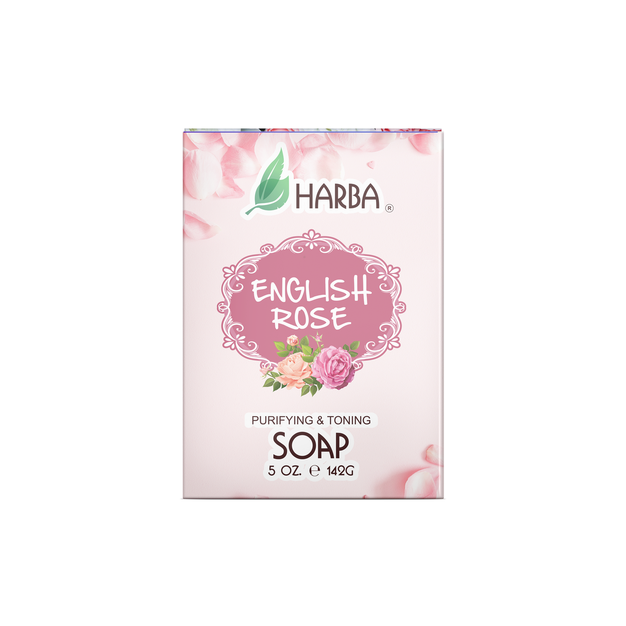 HARBA BAR SOAP WITH ENGLISH ROSE