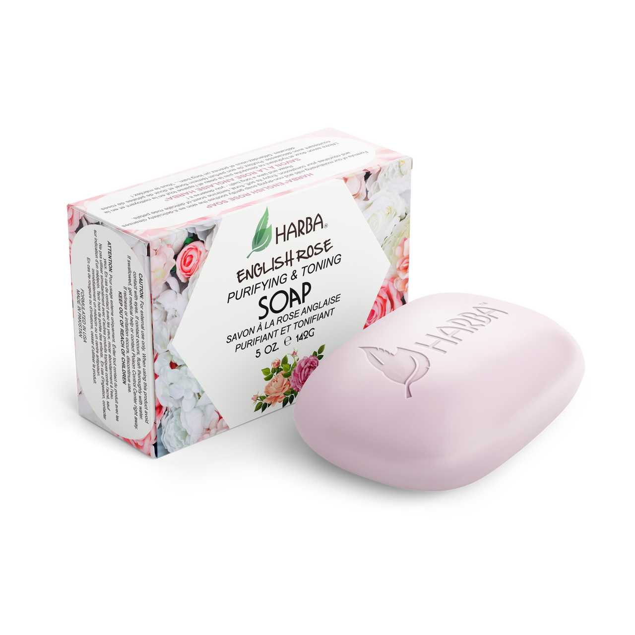 HARBA BAR SOAP WITH ENGLISH ROSE