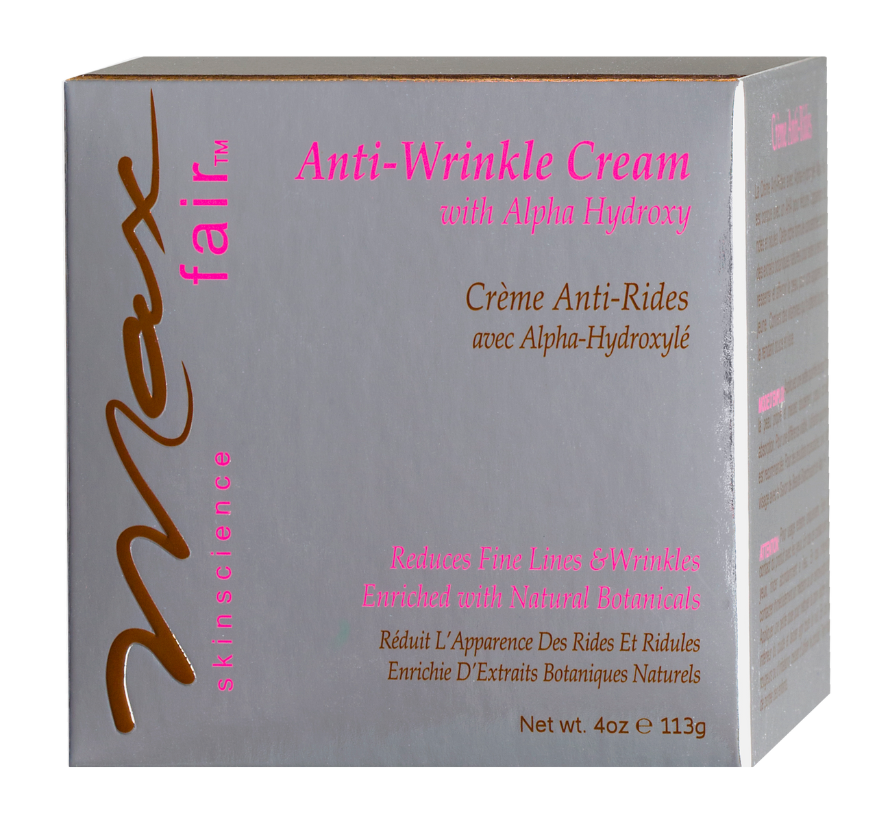 Max Fair Anti-Aging Wrinkle Cream 113ml