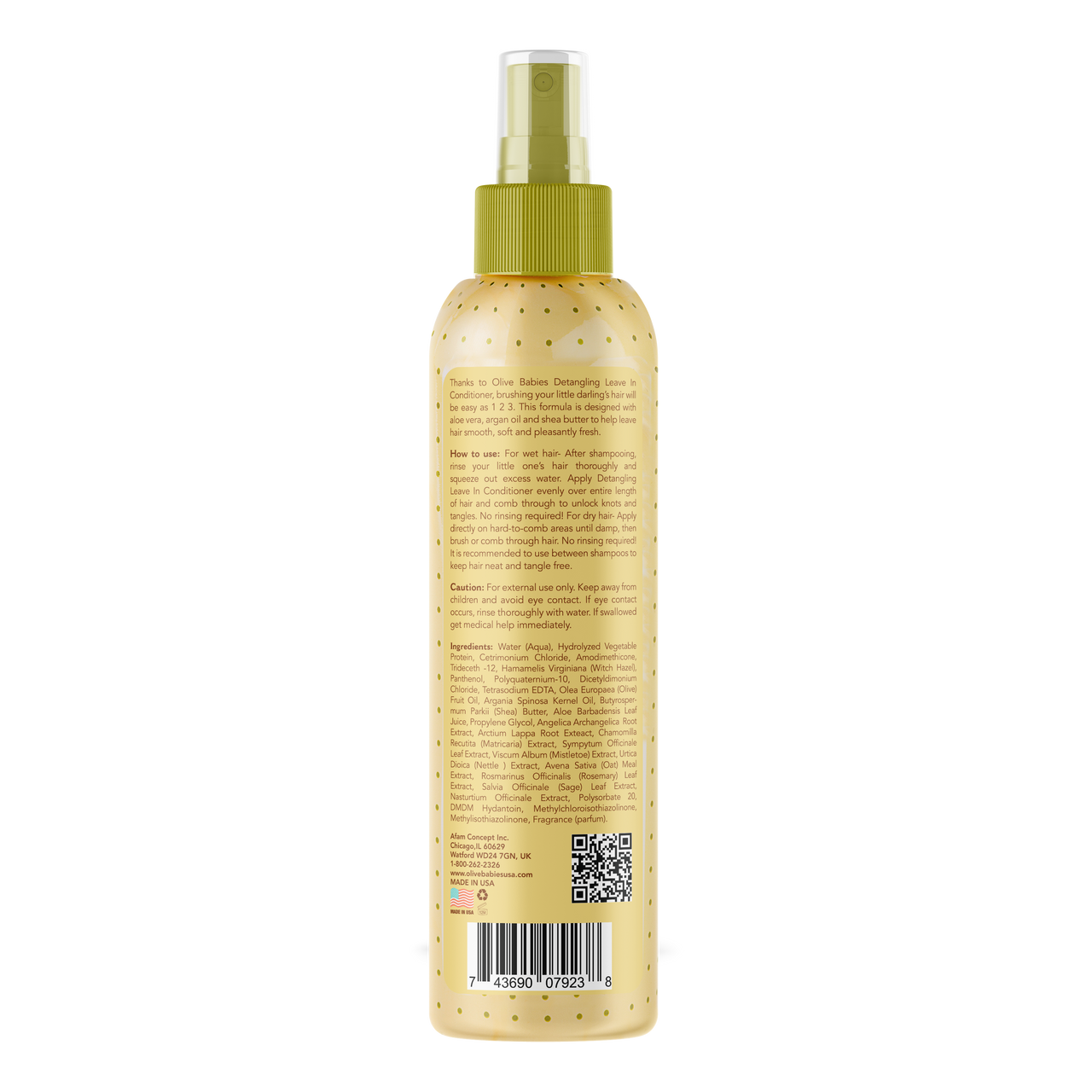 Olive Babies Leave in Conditioner 237ml