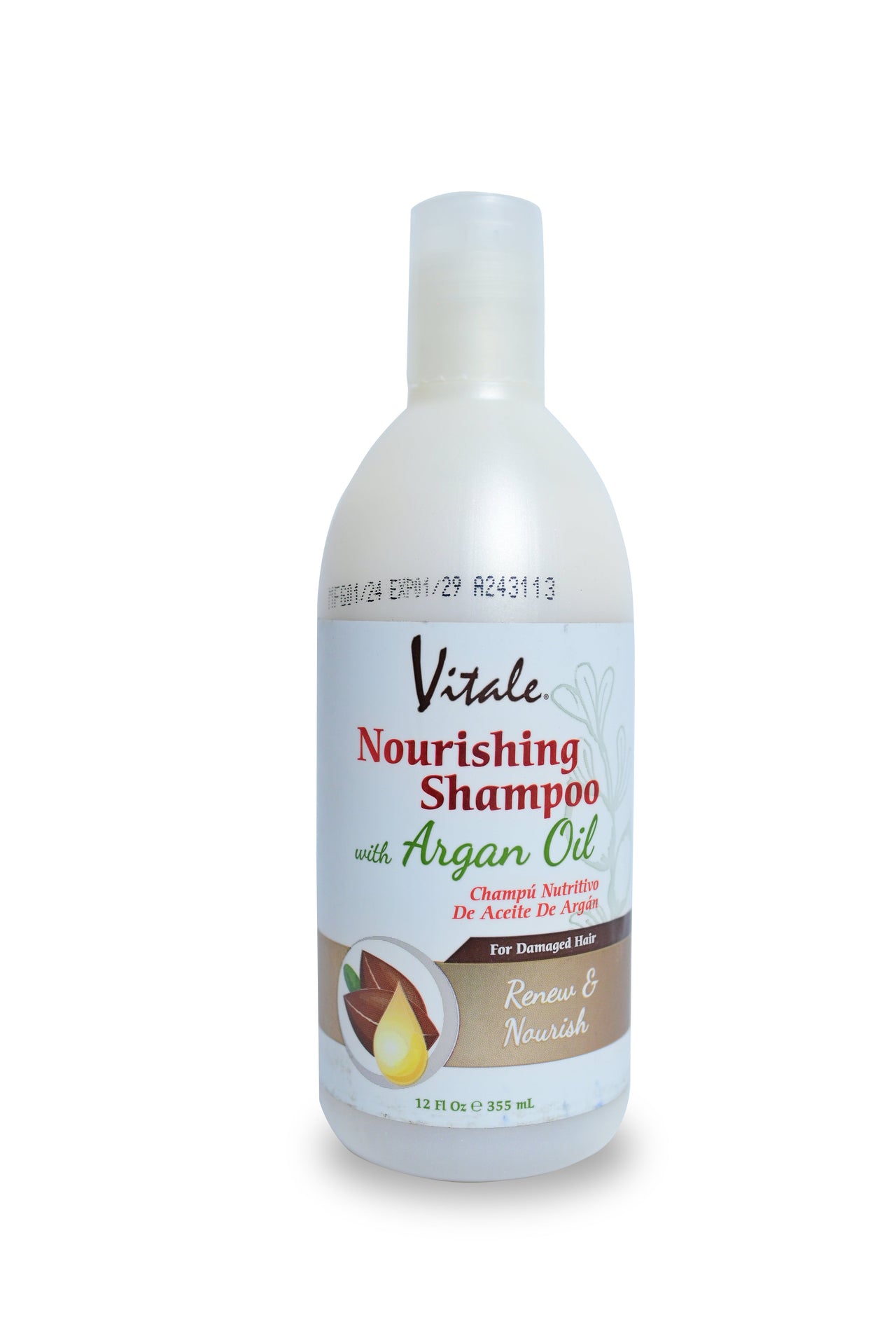 Vitale Argan Oil Nourishing Shampoo 355ml