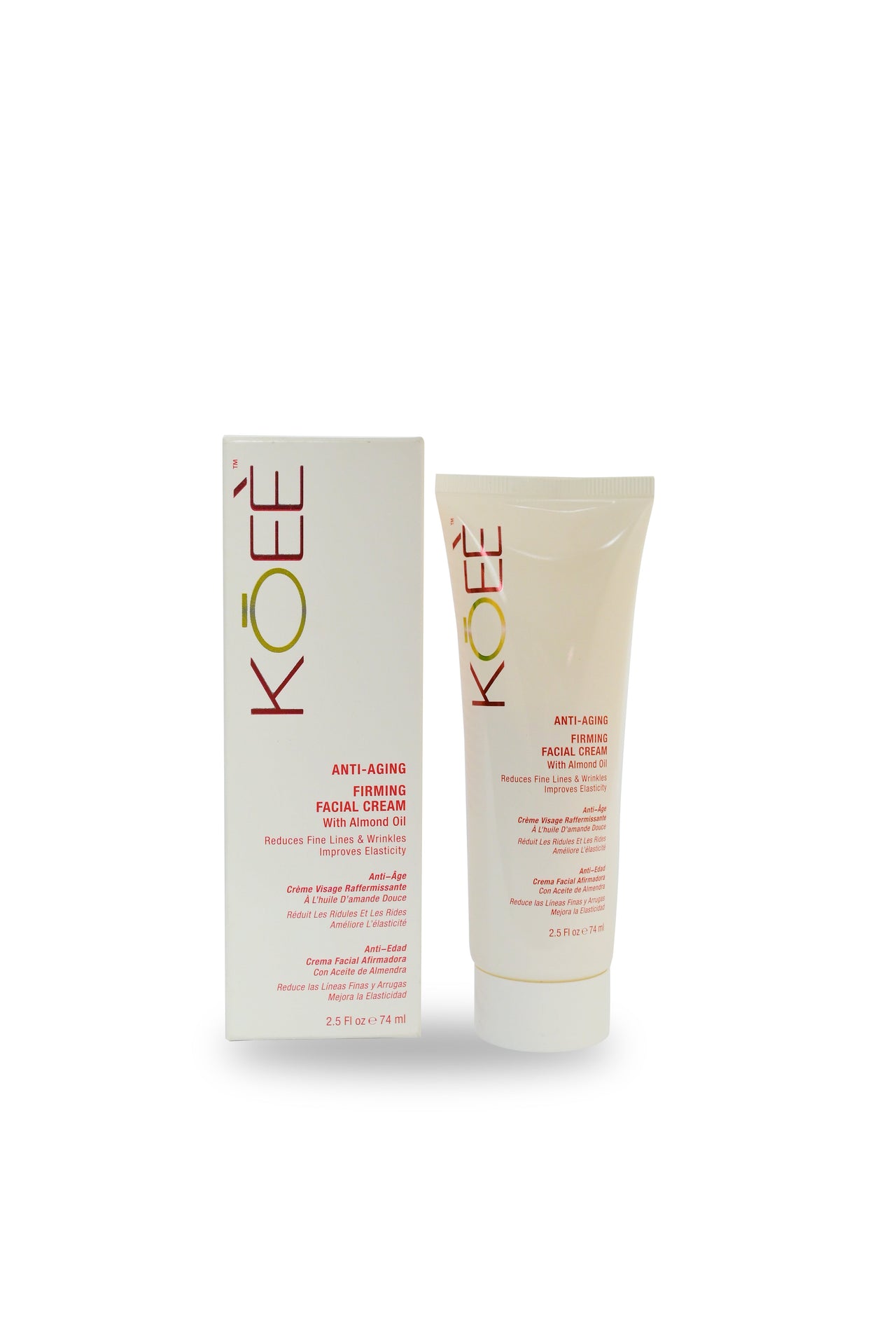 Koee Almond Oil-Infused Anti-Aging Cream 74ml